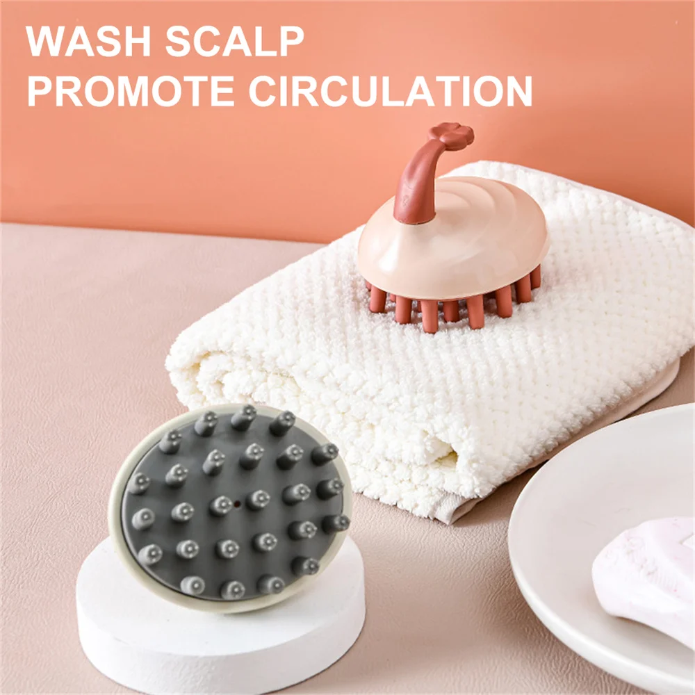 Head Massage Brush with Handle Soft Silica Gel Shampoo Scalp Massage Comb Dandruff Antickle Scratch Face Cleaning Skin Care Tool
Head Massage Brush with Handle Soft Silica Gel Shampoo Scalp Massage Comb Dandruff Antickle Scratch Face Cleaning Skin Care Tool