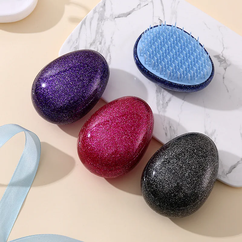 4 Color Anti-Static Starry Sky Egg-Shaped Massage Comb Styling Tool Hair Tangles Smooth Comb Hair Detangling Smoothing Comb
4 Color Anti-Static Starry Sky Egg-Shaped Massage Comb Styling Tool Hair Tangles Smooth Comb Hair Detangling Smoothing Comb