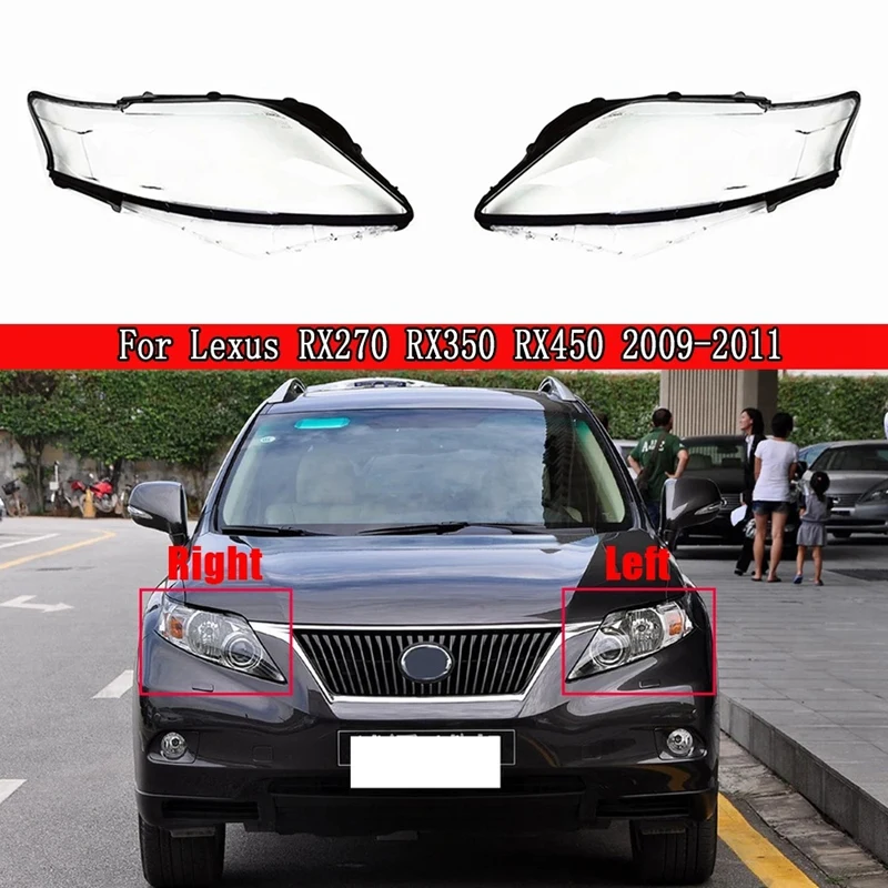 Car Headlight Head Light Plastic Clear Shell Lamp Cover Replacement Lens Cover for Lexus RX270 RX350 RX450 2009-2011
Car Headlight Head Light Plastic Clear Shell Lamp Cover Replacement Lens Cover for Lexus RX270 RX350 RX450 2009-2011
