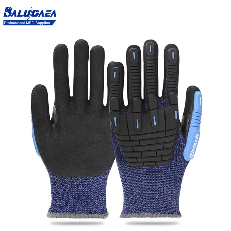 1 Pair Work gloves Level 5 Cut Resistant Nitrile Gloves Security Protection Resistant Mechanic Gloves Indestructible Glove
1 Pair Work gloves Level 5 Cut Resistant Nitrile Gloves Security Protection Resistant Mechanic Gloves Indestructible Glove