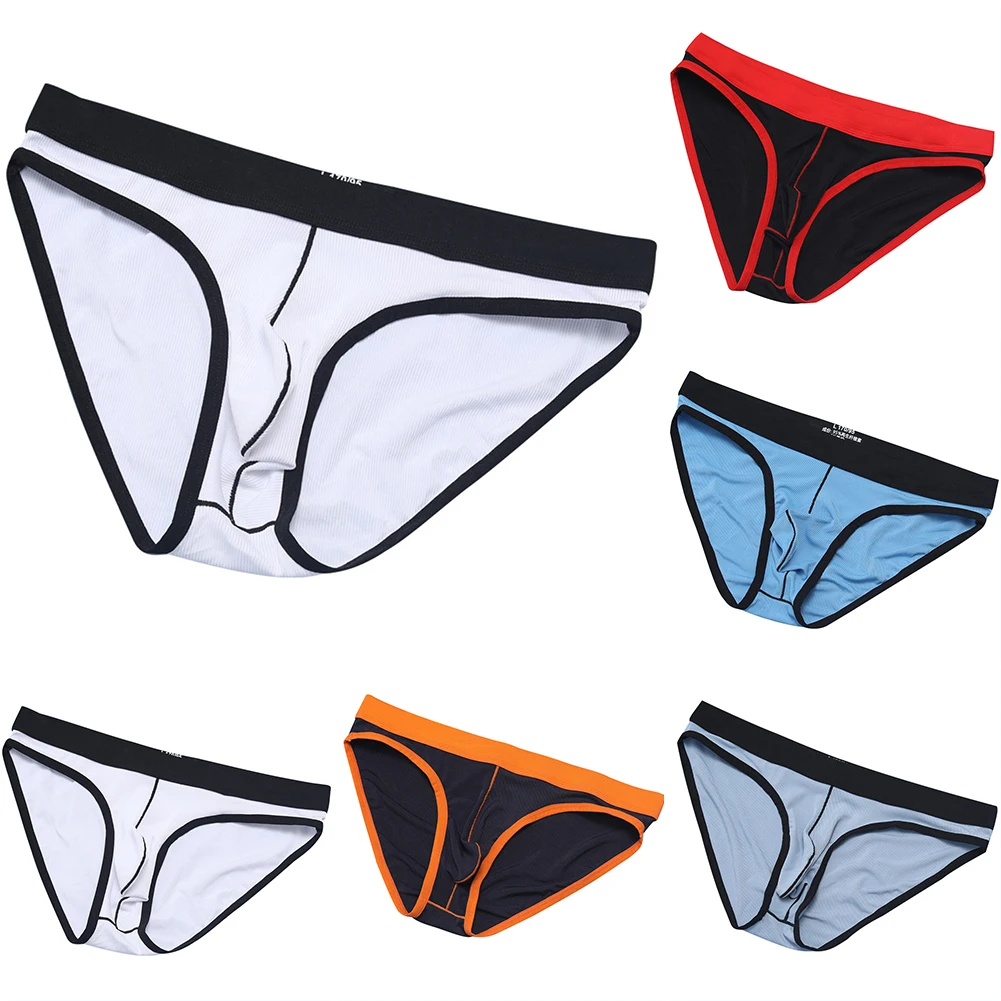Men Sexy Underwear Daily Briefs Breathable Low Waist Pouch Panties Lingerie Shorts Homme Skin-friengdly Underpants Elastic Pants
Men Sexy Underwear Daily Briefs Breathable Low Waist Pouch Panties Lingerie Shorts Homme Skin-friengdly Underpants Elastic Pants