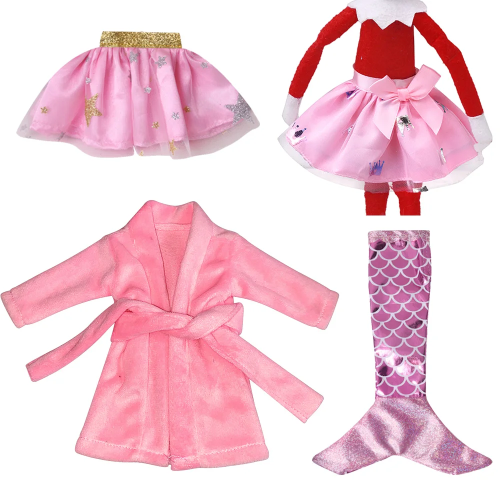 Kawaii Christmas Elf Doll Clothes Pajamas Snowman Eye Mask Sleeping Bag Skirt Kids Toys Accessories Birthday Gift(No Doll)
Kawaii Christmas Elf Doll Clothes Pajamas Snowman Eye Mask Sleeping Bag Skirt Kids Toys Accessories Birthday Gift(No Doll)
