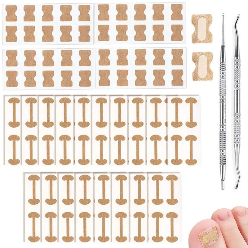 Toenail Corrector Strips 122 Pieces Ingrown Toenail Tool Set Foot Care Kit 120PCS Ingrown Toenail Correction Patch Foot Care
Toenail Corrector Strips 122 Pieces Ingrown Toenail Tool Set Foot Care Kit 120PCS Ingrown Toenail Correction Patch Foot Care