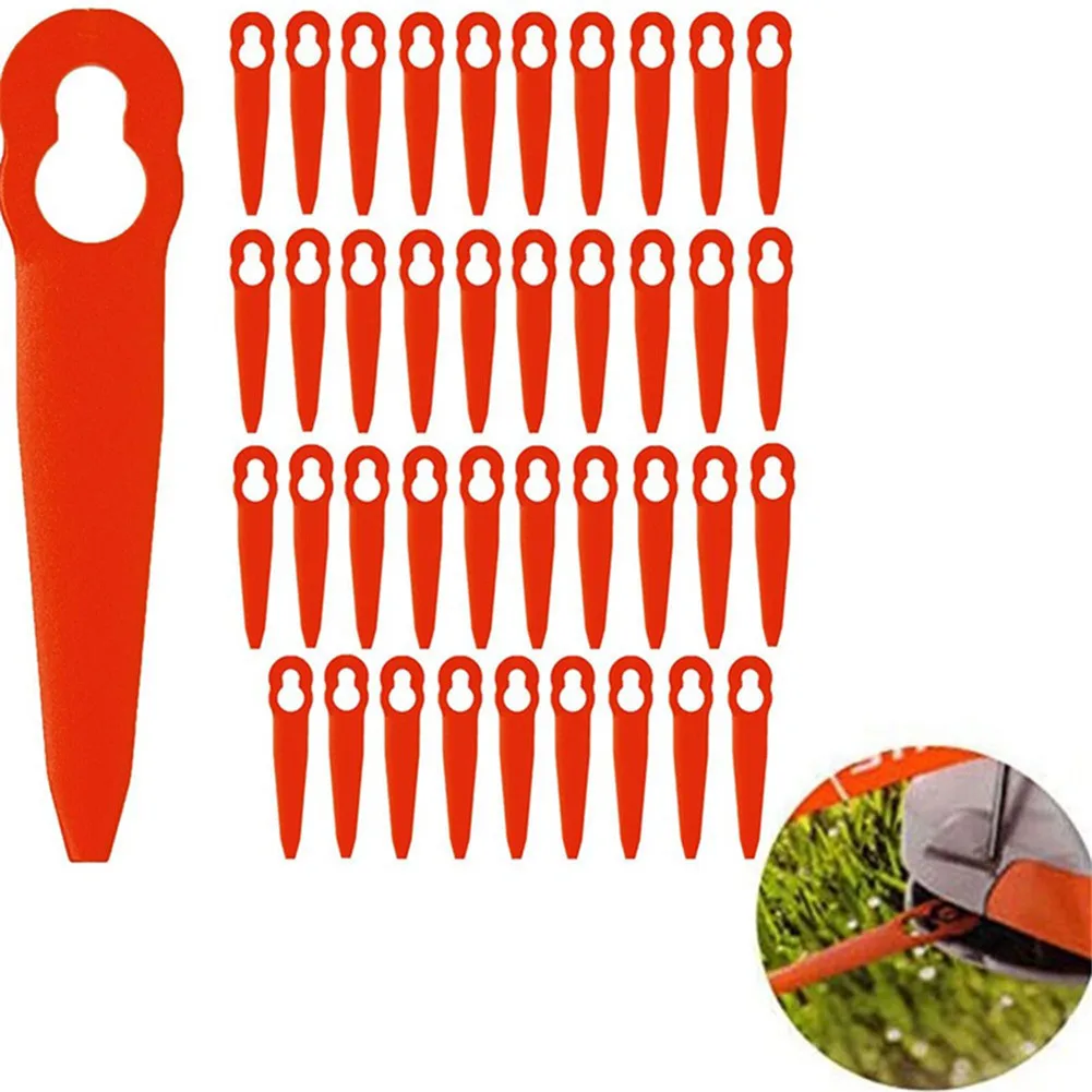 Grass Trimmer Plastic Blade For Stihl PolyCut 2-2 Cordless Strimmer Replacement Cutting Leaves Garden Tool Parts 8/24/32/40pcs
Grass Trimmer Plastic Blade For Stihl PolyCut 2-2 Cordless Strimmer Replacement Cutting Leaves Garden Tool Parts 8/24/32/40pcs