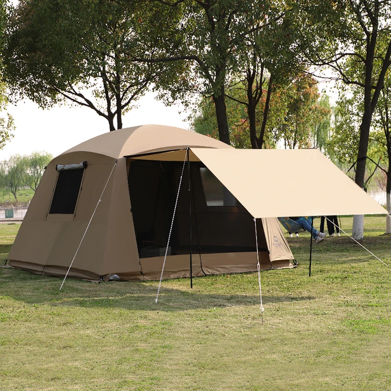 4 Season New Big Space High Quality Sunscreen Anti-mosquito Rainproof Windy Outdoor Camping Tent Multifunctionalsun Shelter
4 Season New Big Space High Quality Sunscreen Anti-mosquito Rainproof Windy Outdoor Camping Tent Multifunctionalsun Shelter