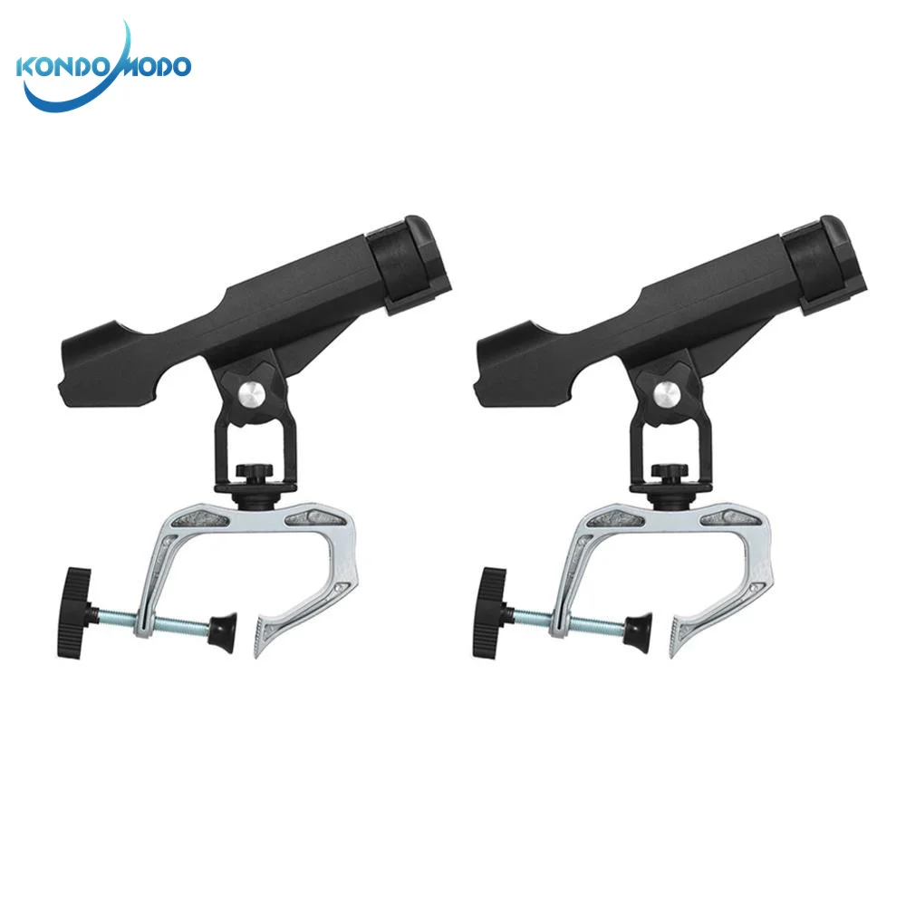 2PCS Adjustable 360 Degree Removable Fishing Rod Holder Clamp On Railing Kayak Boat Support Pole Stand Bracket Fishing Tackle
2PCS Adjustable 360 Degree Removable Fishing Rod Holder Clamp On Railing Kayak Boat Support Pole Stand Bracket Fishing Tackle