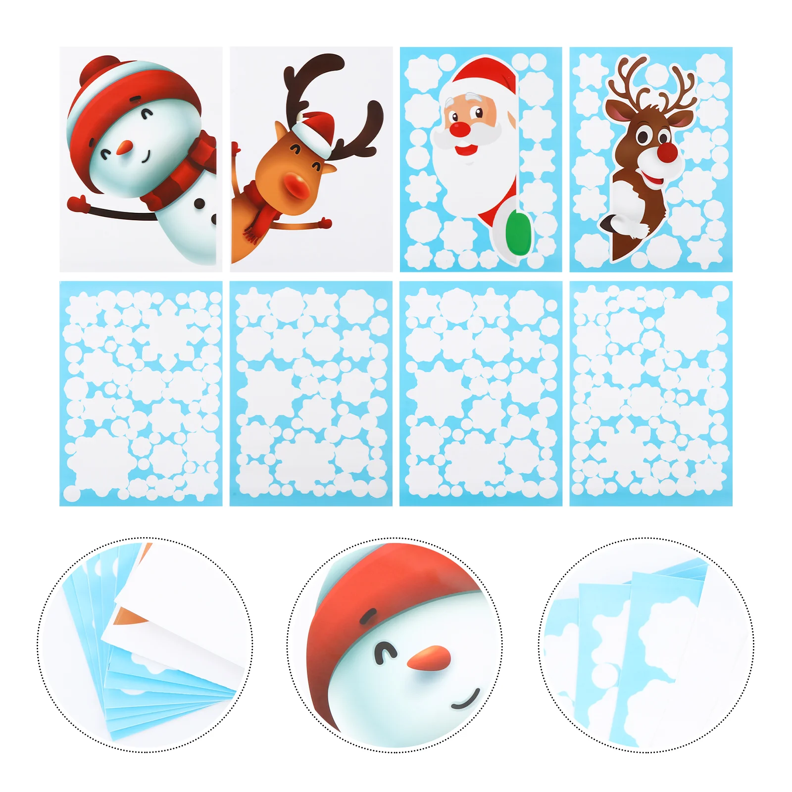 Christmas Window Decals Sticker Wallcling Clings Stickers Snowman Tree Peelstick Party Decorations Snowflake Decor Elk Decal
Christmas Window Decals Sticker Wallcling Clings Stickers Snowman Tree Peelstick Party Decorations Snowflake Decor Elk Decal
