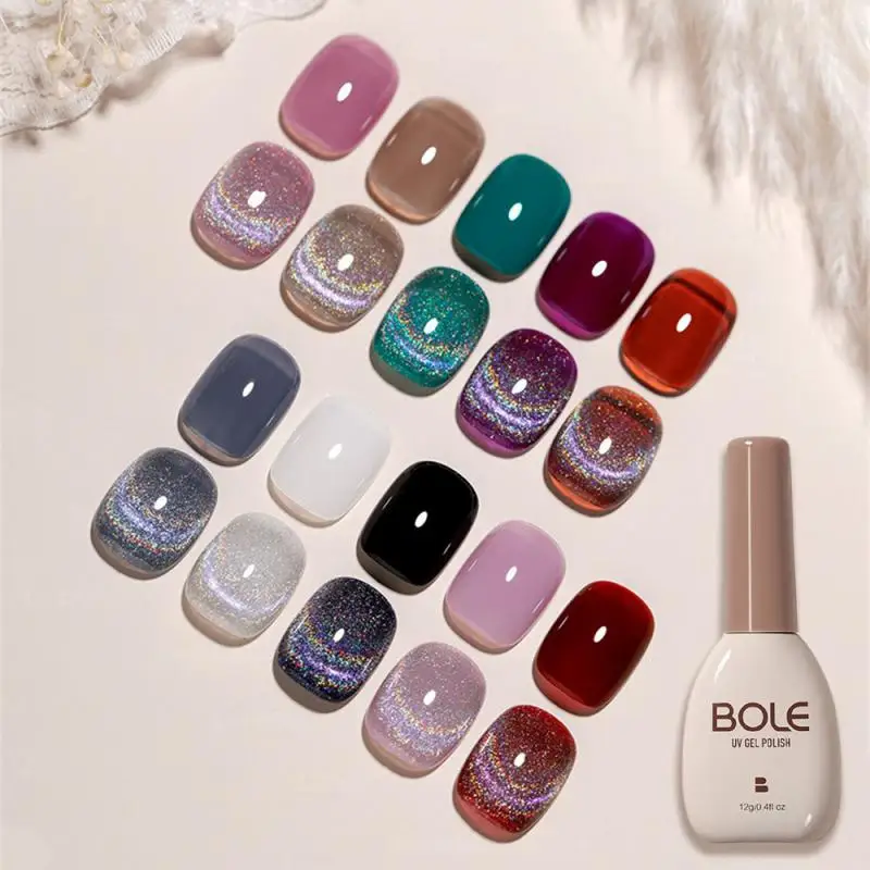 12ML Laser Cat Eye Nail Polish Gel Rainbow glitter Magnetic Gel Crystal Nail Enhancement nail accesorios Sparkling Nail Art
12ML Laser Cat Eye Nail Polish Gel Rainbow glitter Magnetic Gel Crystal Nail Enhancement nail accesorios Sparkling Nail Art
