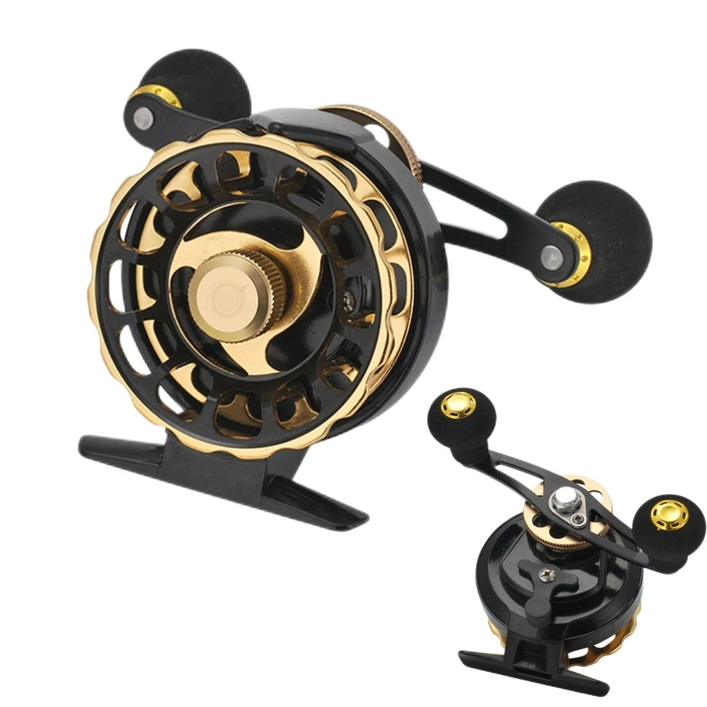 Ice Fishing Reel Left/Right Handed Ice Fishing Wheel Winter Fish Reels 3.6/1 Gear Ratio Fish Tackle Equipment
Ice Fishing Reel Left/Right Handed Ice Fishing Wheel Winter Fish Reels 3.6/1 Gear Ratio Fish Tackle Equipment