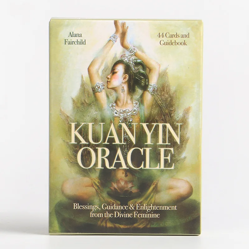 New Tarot Cards Kuanyin Oracle Tarot Card Game Party Table Board Game for Adult Tarot Deck Card Deck Playing Cards Oracle Card
New Tarot Cards Kuanyin Oracle Tarot Card Game Party Table Board Game for Adult Tarot Deck Card Deck Playing Cards Oracle Card