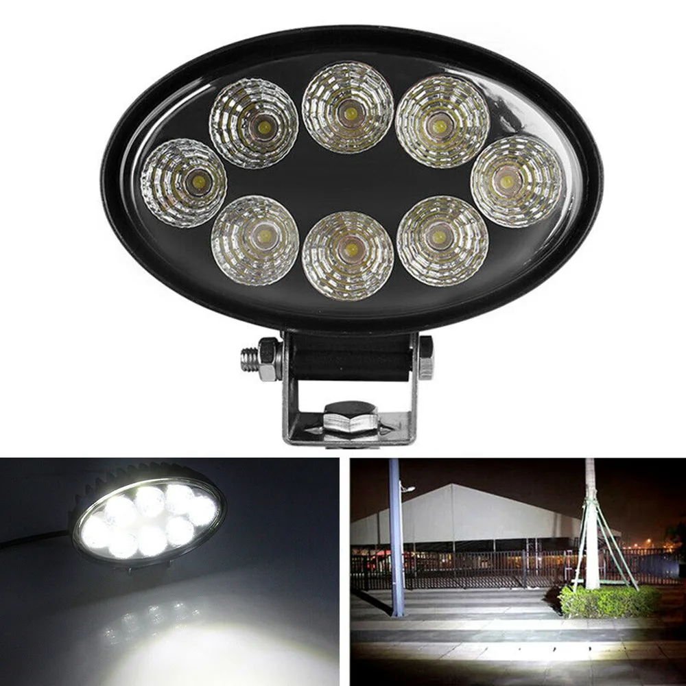 

IP68 Waterproof CE 5inch 60W Oval LED Work Lamp Fog Light Truck OffRoad Tractor Flood Beam 12V 24V LED Fog Light For Car/Auto FM