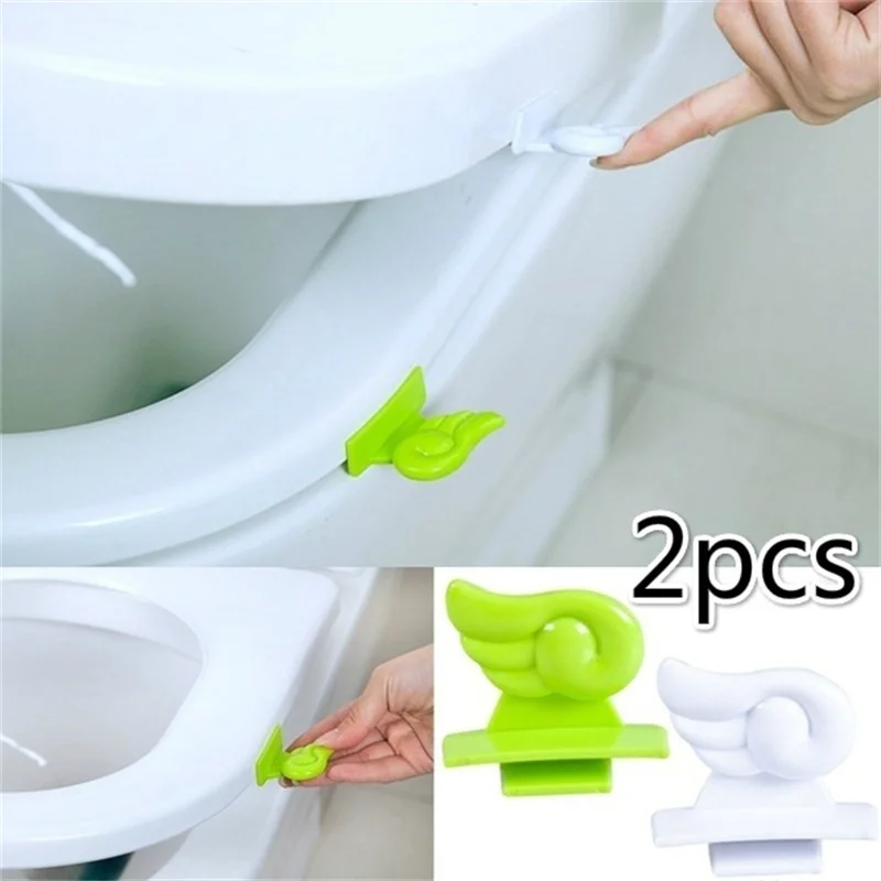 2 Pcs Portable Sanitary Toilet Seat Cover Lifter Toilet Bowl Seat Cover Lift Handle(color Random) Bathroom Accessories 
2 Pcs Portable Sanitary Toilet Seat Cover Lifter Toilet Bowl Seat Cover Lift Handle(color Random) Bathroom Accessories
