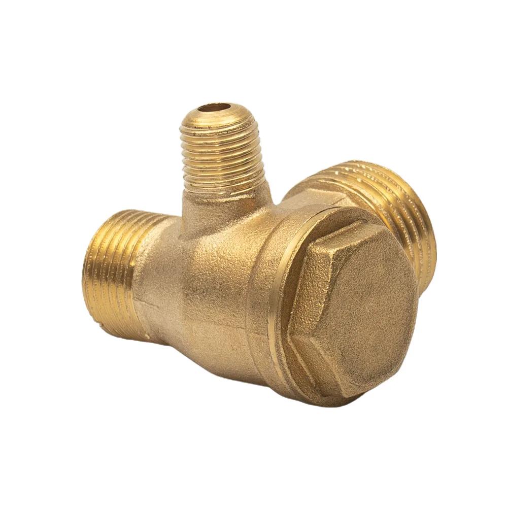 Replacement Check Valve Part Spare Air Compressor 3-Port Threaded Connector Tool 10*16*20mm Corrosion resistance Accessory
Replacement Check Valve Part Spare Air Compressor 3-Port Threaded Connector Tool 10*16*20mm Corrosion resistance Accessory