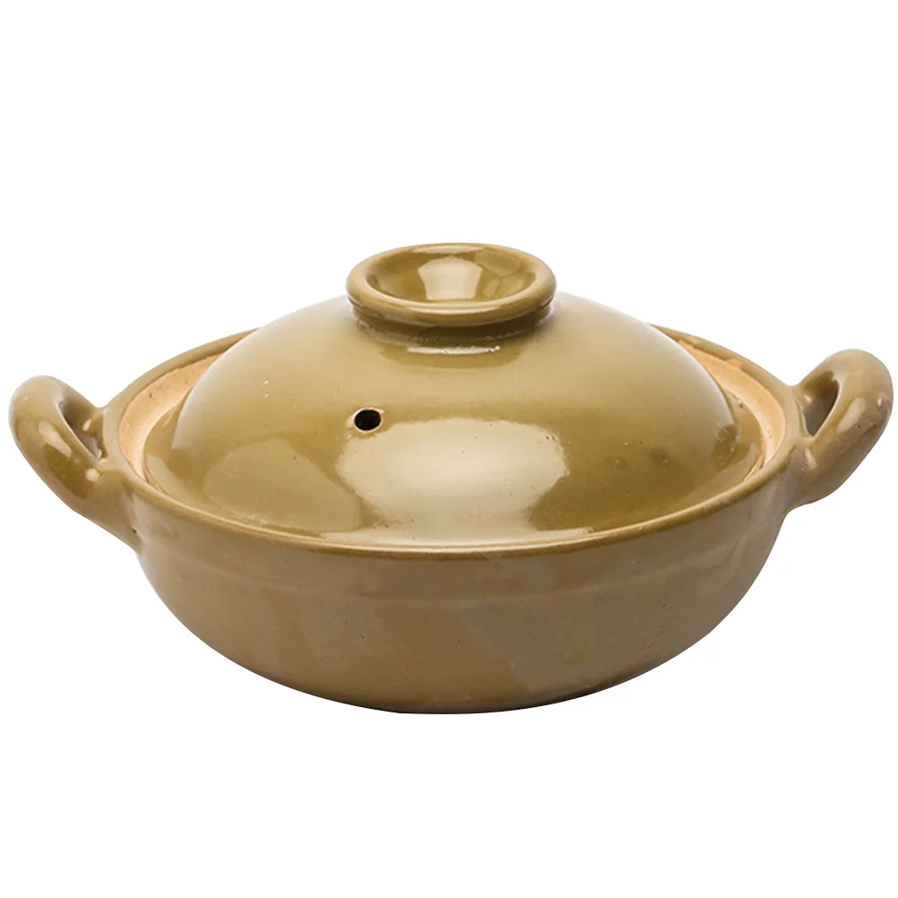 

Stockpot Lid Korean Cooking Pot Ceramic Casserole Stew Pan Earthenware Clay Amphora Casserole Clay Pot Oven Pot Soup Kettle