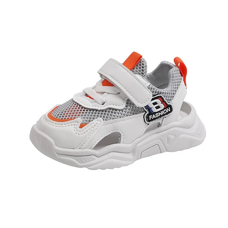 Детские летние сандалии CAPSELLA для девочек, дышащие кроссовки для мальчиков, летняя спортивная обувь с мягкой подошвой, детские беговые кроссовки с вырезами
Детские летние сандалии CAPSELLA для девочек, дышащие кроссовки для мальчиков, летняя спортивная обувь с мягкой подошвой, детские беговые кроссовки с вырезами