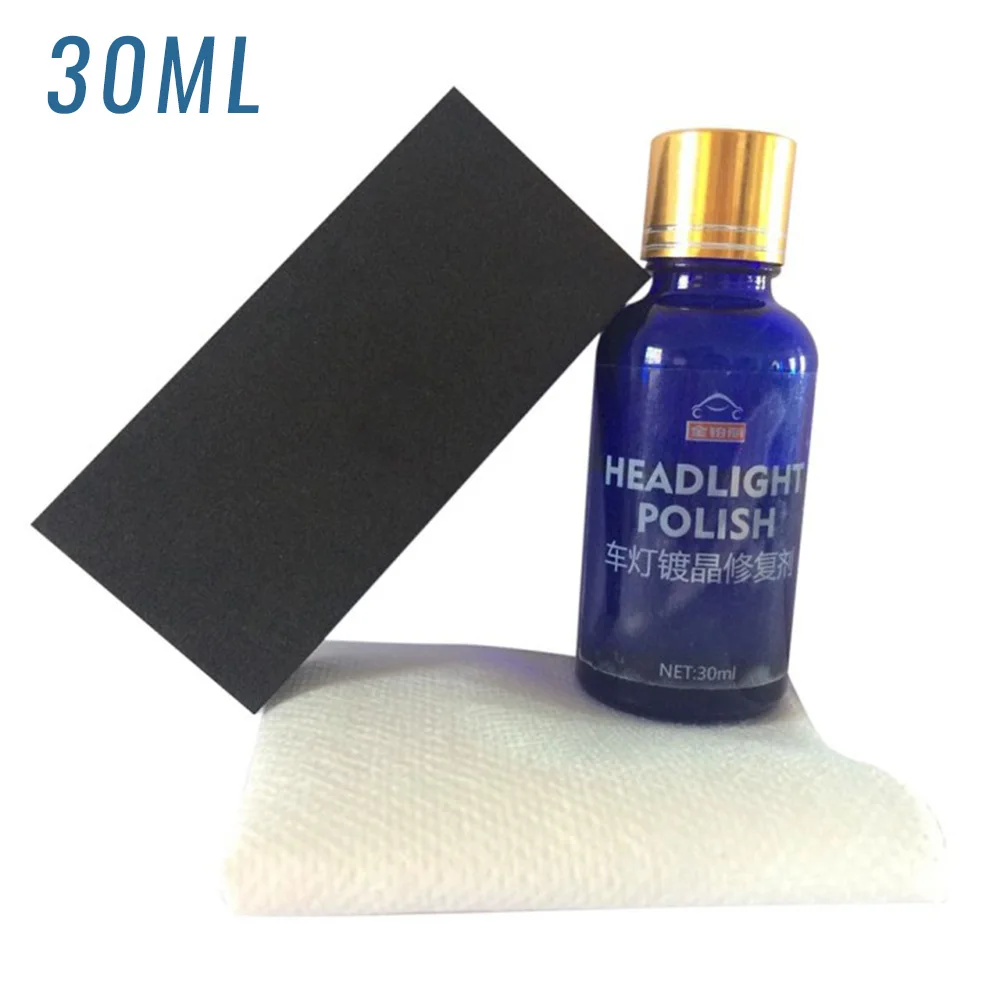 30ml Car Headlight Restoration Kit Lamp Repair Coating Oxidation Renovation Agent Liquid Polishing Scratch Remover Paint Care
30ml Car Headlight Restoration Kit Lamp Repair Coating Oxidation Renovation Agent Liquid Polishing Scratch Remover Paint Care