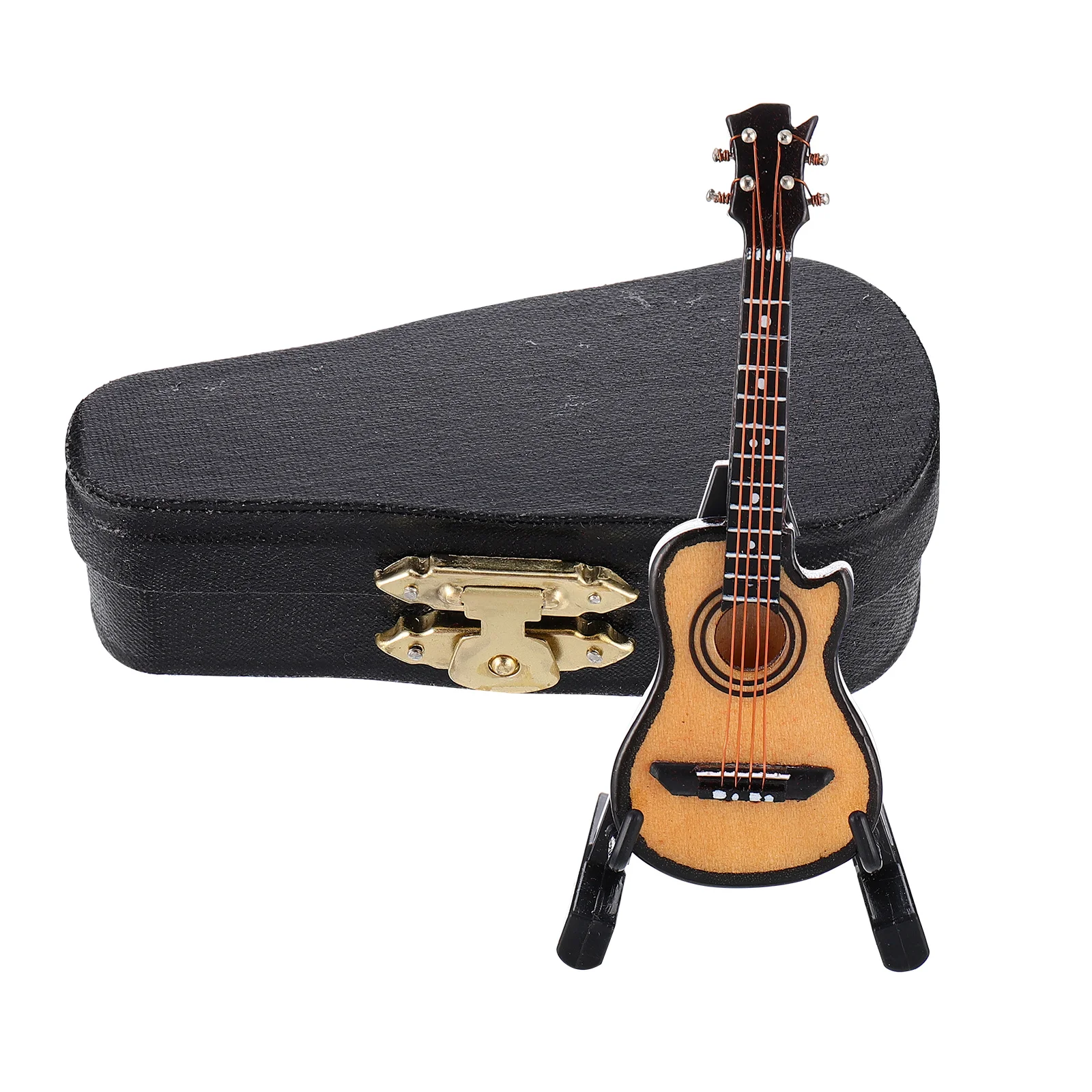 Mini Guitar Miniature Model Guitar Musical Instrument Electric Guitar Model Wood Miniature Electric Guitar Men Women
Mini Guitar Miniature Model Guitar Musical Instrument Electric Guitar Model Wood Miniature Electric Guitar Men Women