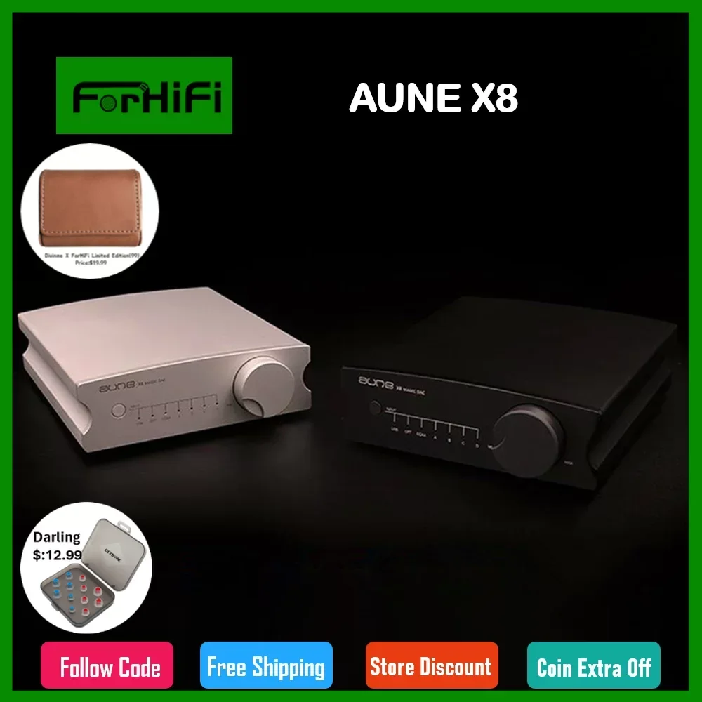 AUNE X8 BT bluetooth Magic TRS Balanced Output Bluetooth Preamp ES9038Q2M USB DAC Amp DSD512 32bit 768kHz
AUNE X8 BT bluetooth Magic TRS Balanced Output Bluetooth Preamp ES9038Q2M USB DAC Amp DSD512 32bit 768kHz