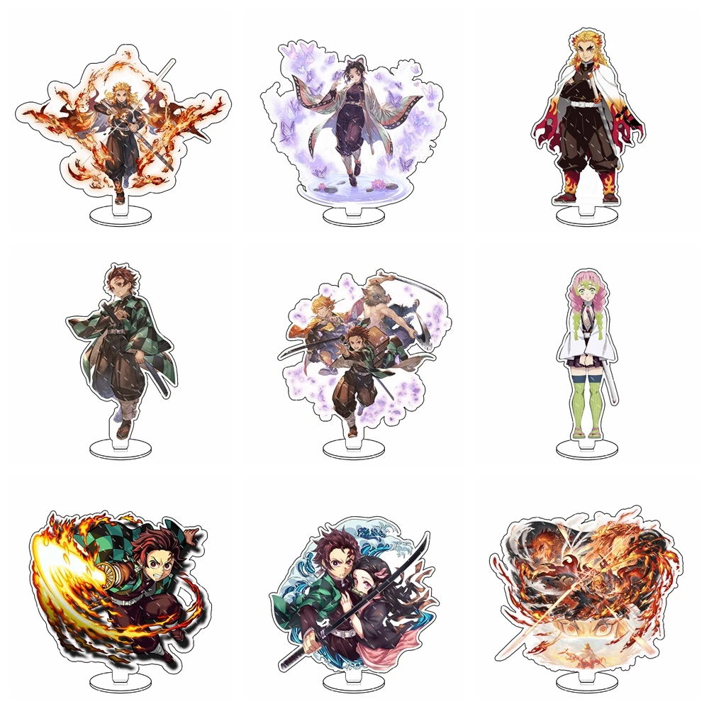 Demon Slayer Anime Acrylic Stand Model Figure Kimetsu No Yaiba Blade of Ghost Cartoon Plate Desk Decor Figures for Women Men Fan
Demon Slayer Anime Acrylic Stand Model Figure Kimetsu No Yaiba Blade of Ghost Cartoon Plate Desk Decor Figures for Women Men Fan