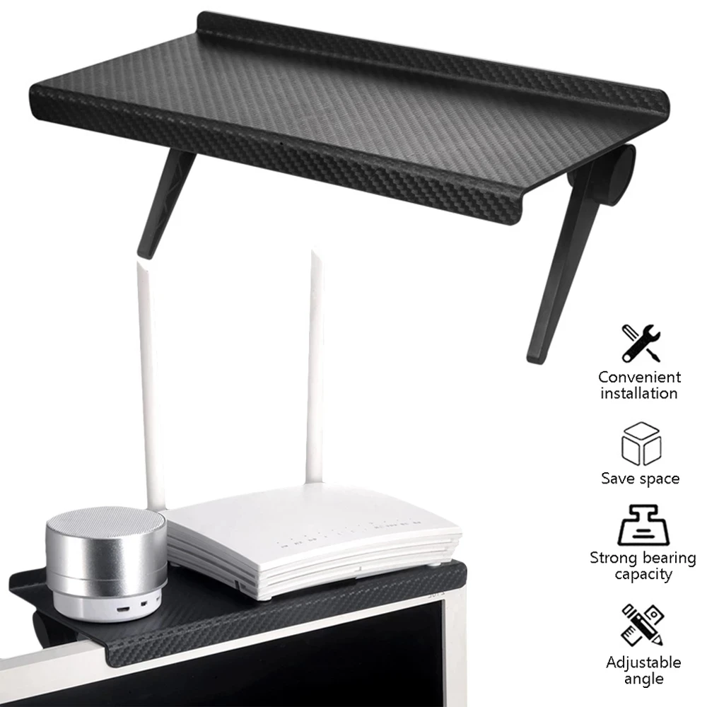 Adjustable TV Screen Top Storage Shelf Rack Holder for Macbook Computer Monitor Desktop Stand TV Rack Display Shelf Storage Rack
Adjustable TV Screen Top Storage Shelf Rack Holder for Macbook Computer Monitor Desktop Stand TV Rack Display Shelf Storage Rack