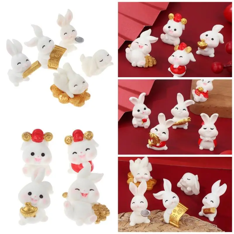 5Pcs Miniature Rabbit Mini New Year Rabbit Zodiac Resin Bunny Kawaii Desktop Ornament Dollhouse Decoration 2023 Micro Landscape
5Pcs Miniature Rabbit Mini New Year Rabbit Zodiac Resin Bunny Kawaii Desktop Ornament Dollhouse Decoration 2023 Micro Landscape