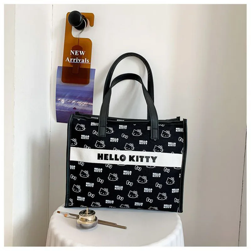 Kawaii Sanrio Hello Kittys Y2K Fashion Handbag Women's Messenger Bag Girls' Large Capacity Handbag Lovely Shoulder Bag Girl Gift
Kawaii Sanrio Hello Kittys Y2K Fashion Handbag Women's Messenger Bag Girls' Large Capacity Handbag Lovely Shoulder Bag Girl Gift