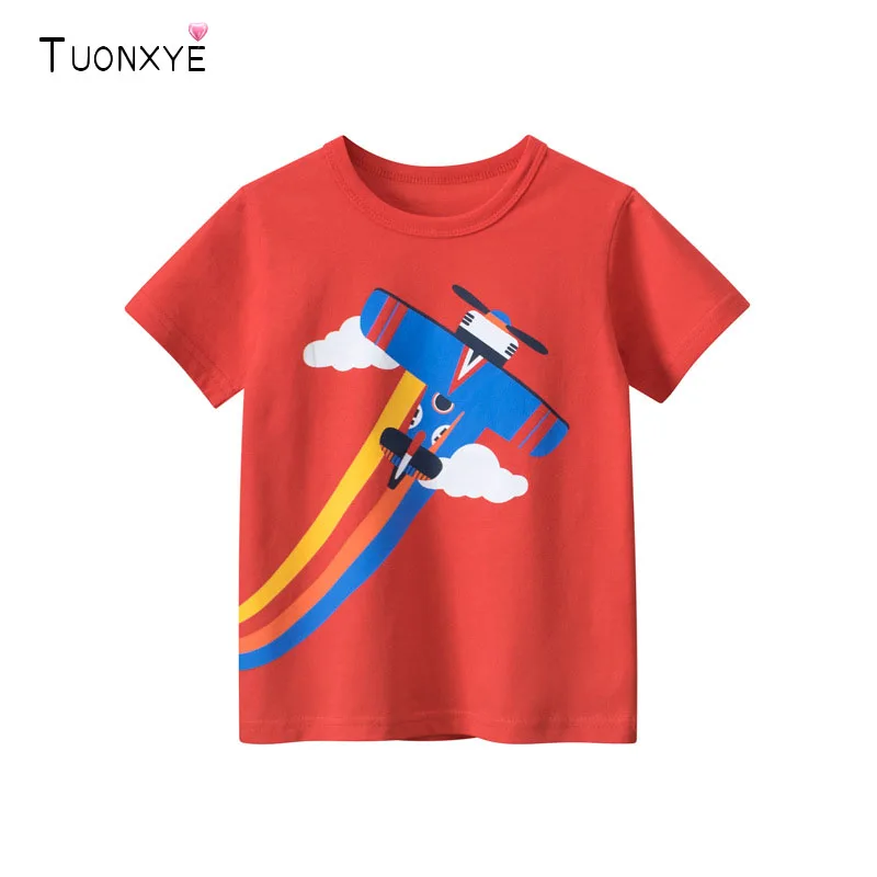 TUONXYE модная футболка для мальчиков с коротким рукавом мультяшный самолет Хлопок Вязание мягкие Повседневные Дышащие детские пуловеры одежда 
TUONXYE модная футболка для мальчиков с коротким рукавом мультяшный самолет Хлопок Вязание мягкие Повседневные Дышащие детские пуловеры одежда