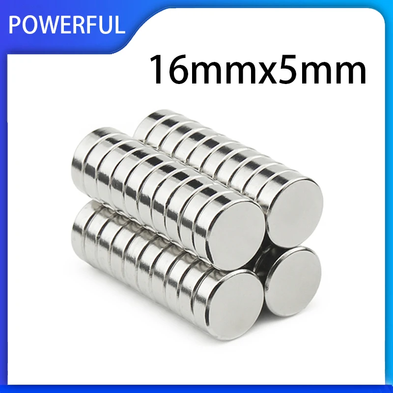 2~100PCS/Set 16x5mm Round Neodymium Magnets Hole Strong Permanent Rare Earth Magnet 16mm x 5mm 16*5mm
2~100PCS/Set 16x5mm Round Neodymium Magnets Hole Strong Permanent Rare Earth Magnet 16mm x 5mm 16*5mm