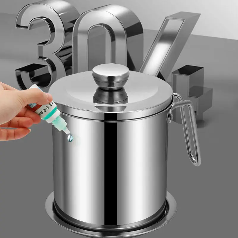1.6/2.0L Oil Can High Capacity Edible Oil Storage Tank 304 Food Grade Stainless Steel Oil Bottle With Filter Kitchen Tools
1.6/2.0L Oil Can High Capacity Edible Oil Storage Tank 304 Food Grade Stainless Steel Oil Bottle With Filter Kitchen Tools