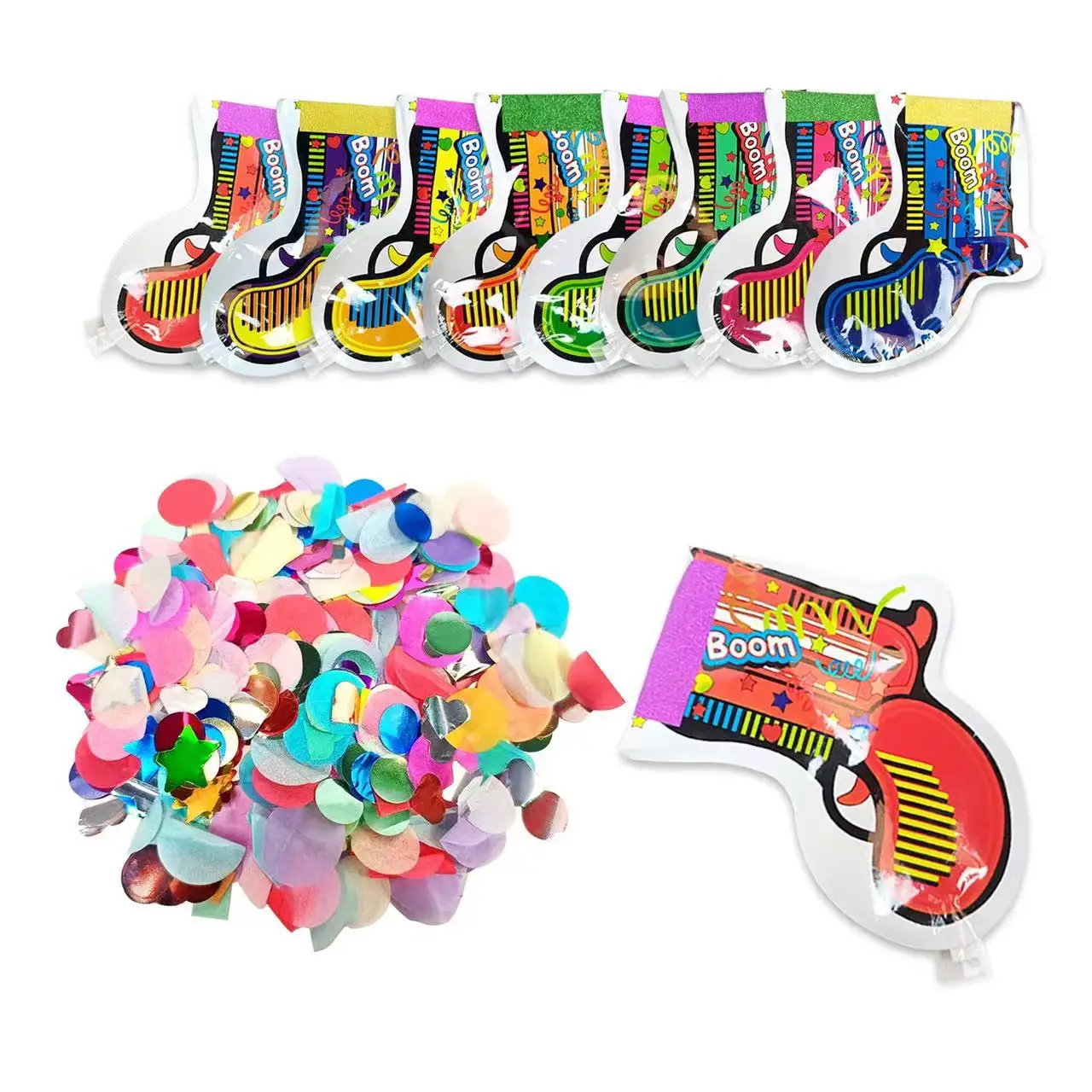 10PCS Inflatable Handheld Fireworks Ballon Spray Confetti Streamer Birthday Party Wedding Celebration Game Prop Toy
10PCS Inflatable Handheld Fireworks Ballon Spray Confetti Streamer Birthday Party Wedding Celebration Game Prop Toy