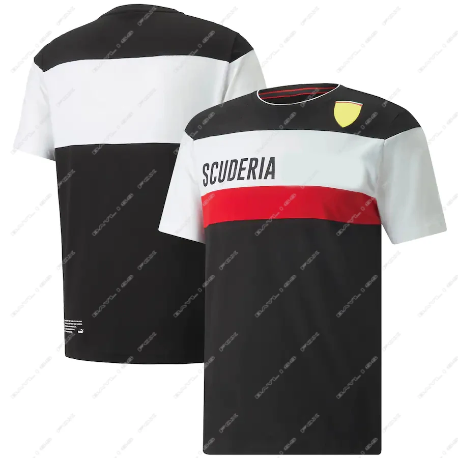For Ferrari F1 Fleet 2022 Team T-Shirt New Summer Motorsport Car Fan Racing Black White Red Short Sleeve Breathable Jerseys
For Ferrari F1 Fleet 2022 Team T-Shirt New Summer Motorsport Car Fan Racing Black White Red Short Sleeve Breathable Jerseys