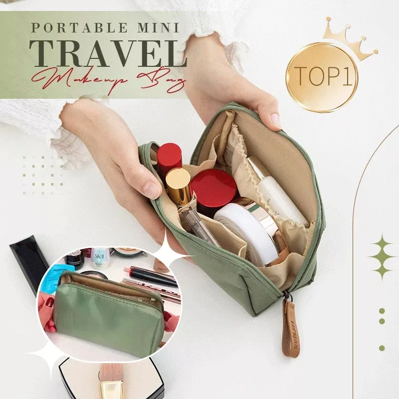 Portable Mini Travel Makeup Bag Multifunction Travel Cosmetic Bag Toiletries Organizer
Portable Mini Travel Makeup Bag Multifunction Travel Cosmetic Bag Toiletries Organizer
