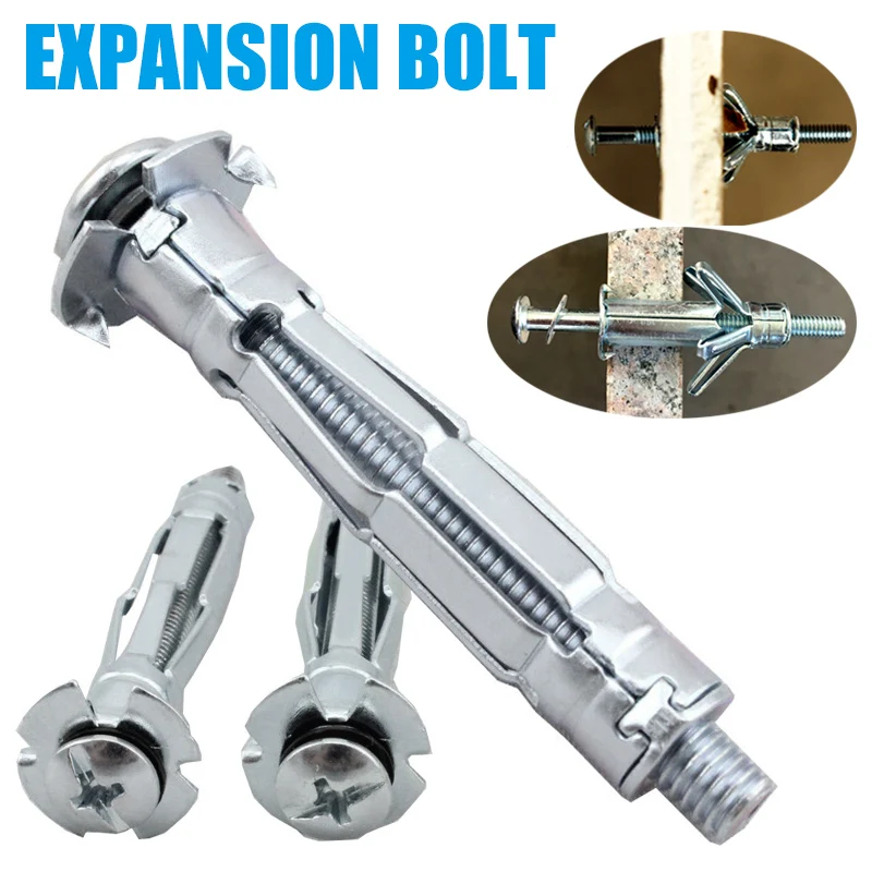 10Pcs Heavy Expansion Bolt Set Practical Drywall Anchor Kit Screws Self Drilling Wall Home Pierced for Gypsum Board Fiberboard
10Pcs Heavy Expansion Bolt Set Practical Drywall Anchor Kit Screws Self Drilling Wall Home Pierced for Gypsum Board Fiberboard