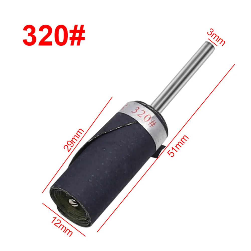 6pcs Sandpaper Stick 3mm Shank 180-800# Wet Dry Sandpaper Sanding Bar Rod Stick Polish Grind Head Abrasive Tools
6pcs Sandpaper Stick 3mm Shank 180-800# Wet Dry Sandpaper Sanding Bar Rod Stick Polish Grind Head Abrasive Tools