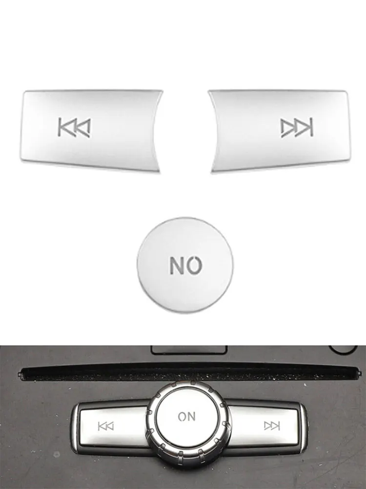 3Pcs/Set Center Console Volume ON Button Cover Trim ABS Chrome Plastic Button Cover Sticker For Mercedes-Benz C GLK W204 X204
3Pcs/Set Center Console Volume ON Button Cover Trim ABS Chrome Plastic Button Cover Sticker For Mercedes-Benz C GLK W204 X204