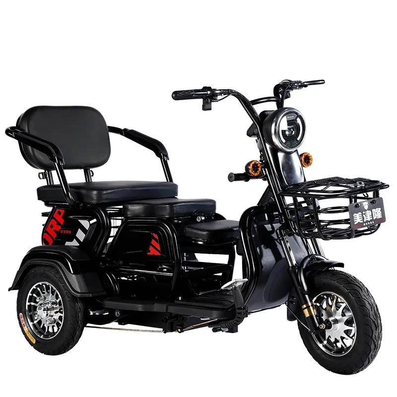 

newest 1000w scooters electric adults scooter 3 wheel 3 seats kick play moto electric mobility lifan electric tricycle