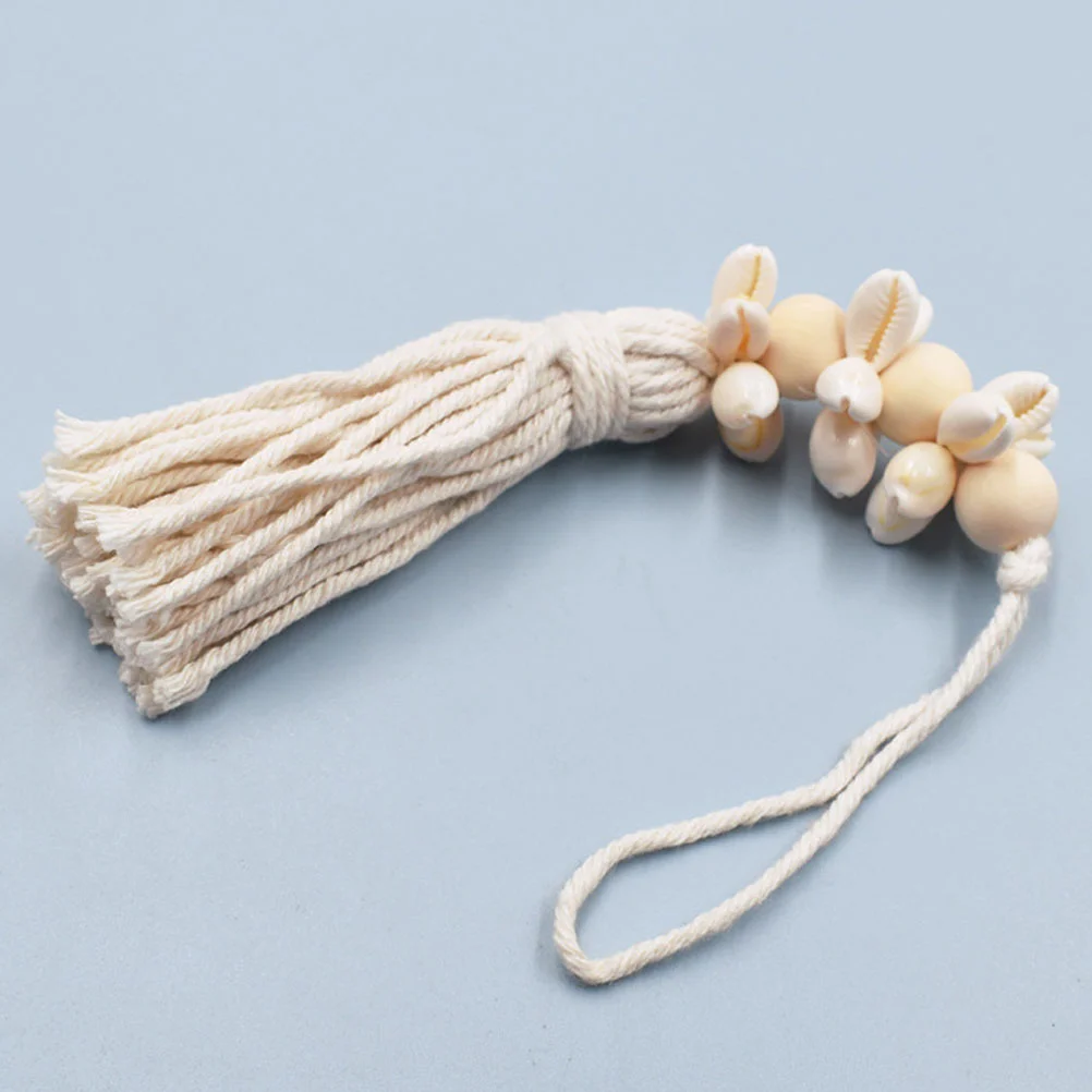 Farmhouse Beads Tassel Home Supplies Wood Wall Hanging Shell Wooden Beaded Decoration Seaside
Farmhouse Beads Tassel Home Supplies Wood Wall Hanging Shell Wooden Beaded Decoration Seaside