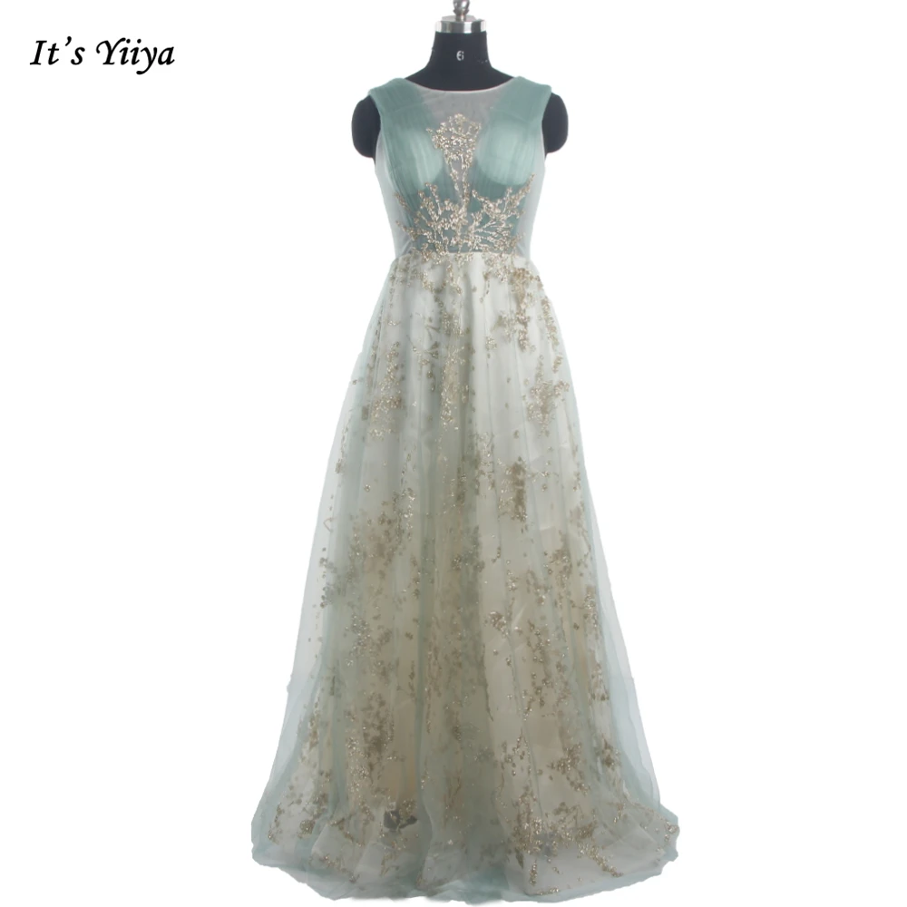 It's Yiiya Evening Dresses Green O-neck Golden Power A-line Floor Length Lace up Plus size Women Party Formal Dress 2022 R1352
It's Yiiya Evening Dresses Green O-neck Golden Power A-line Floor Length Lace up Plus size Women Party Formal Dress 2022 R1352