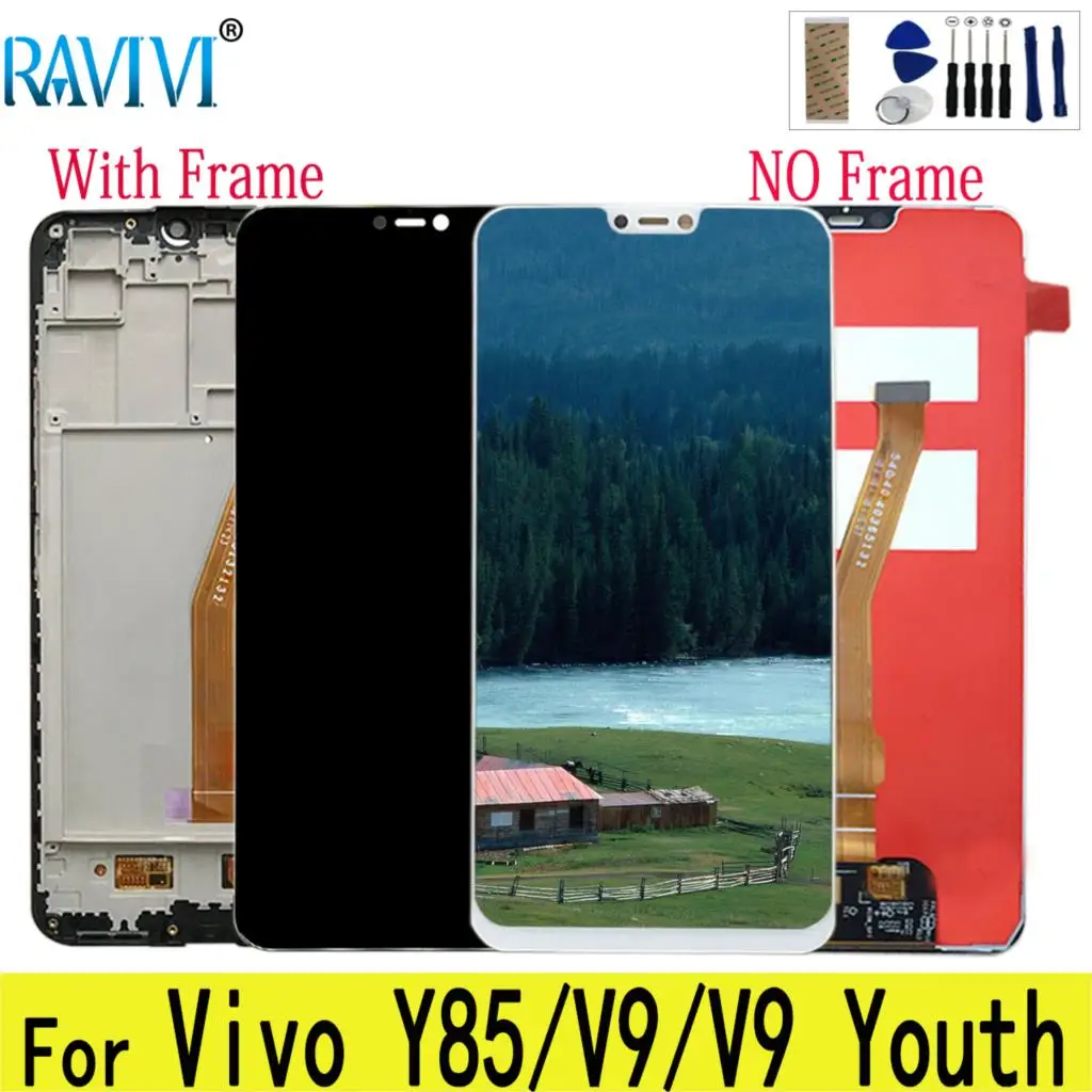 6,3 "V9 ЖК-дисплей для BBK VIVO Y85 ЖК-дисплей кодирующий преобразователь сенсорного экрана в сборе Замена для VIVO V9 Youth
6,3 "V9 ЖК-дисплей для BBK VIVO Y85 ЖК-дисплей кодирующий преобразователь сенсорного экрана в сборе Замена для VIVO V9 Youth