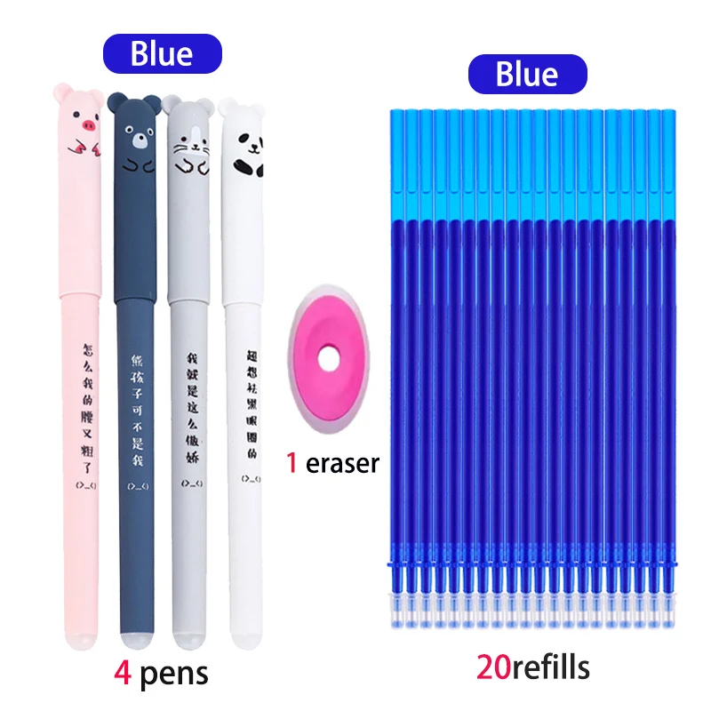 Стираемые гелевые ручки Panda 25 шт.
Стираемые гелевые ручки Panda 25 шт.