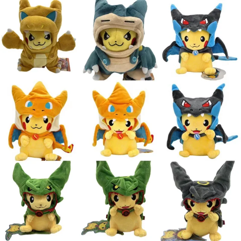 Pokemon Cartoon Pikachu Cosplay Charizard Snorlax Rayquaza Plush Toys Stuffed Dolls Anime Figures Children's Toys Birthday Gifts
Pokemon Cartoon Pikachu Cosplay Charizard Snorlax Rayquaza Plush Toys Stuffed Dolls Anime Figures Children's Toys Birthday Gifts