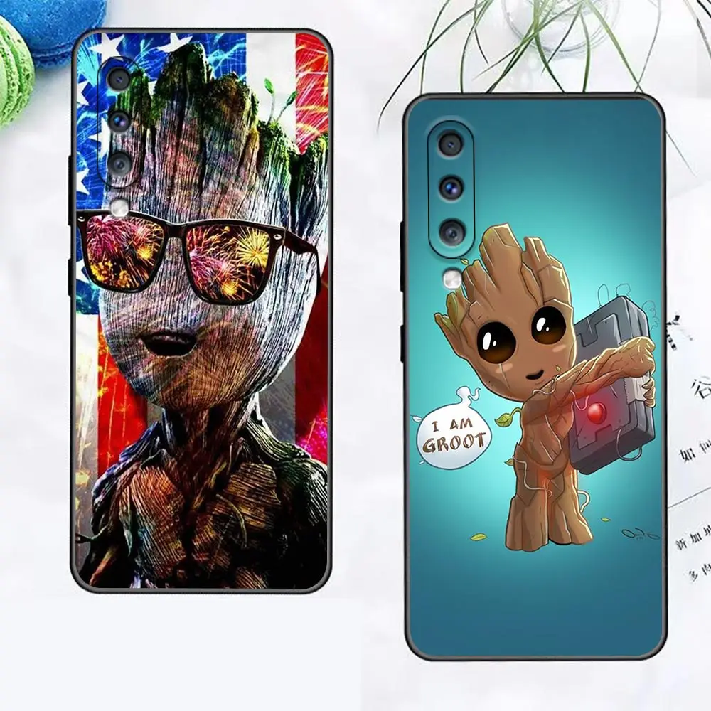 

Cute Marvel Groot Case For Samsung M52 M51 M32 Note 20 10 Plus Lite 9 8 Ultra 5G M62 M33 M31s M31 M30s M23 M22 M21 M12 M11 Case