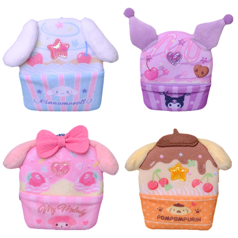 10Cm Cute Sanrio Plush Wallet Kuromi My Melody Cinnamoroll Kawaii Anime Plushie Coin Purse for Women Bag Accessories
10Cm Cute Sanrio Plush Wallet Kuromi My Melody Cinnamoroll Kawaii Anime Plushie Coin Purse for Women Bag Accessories