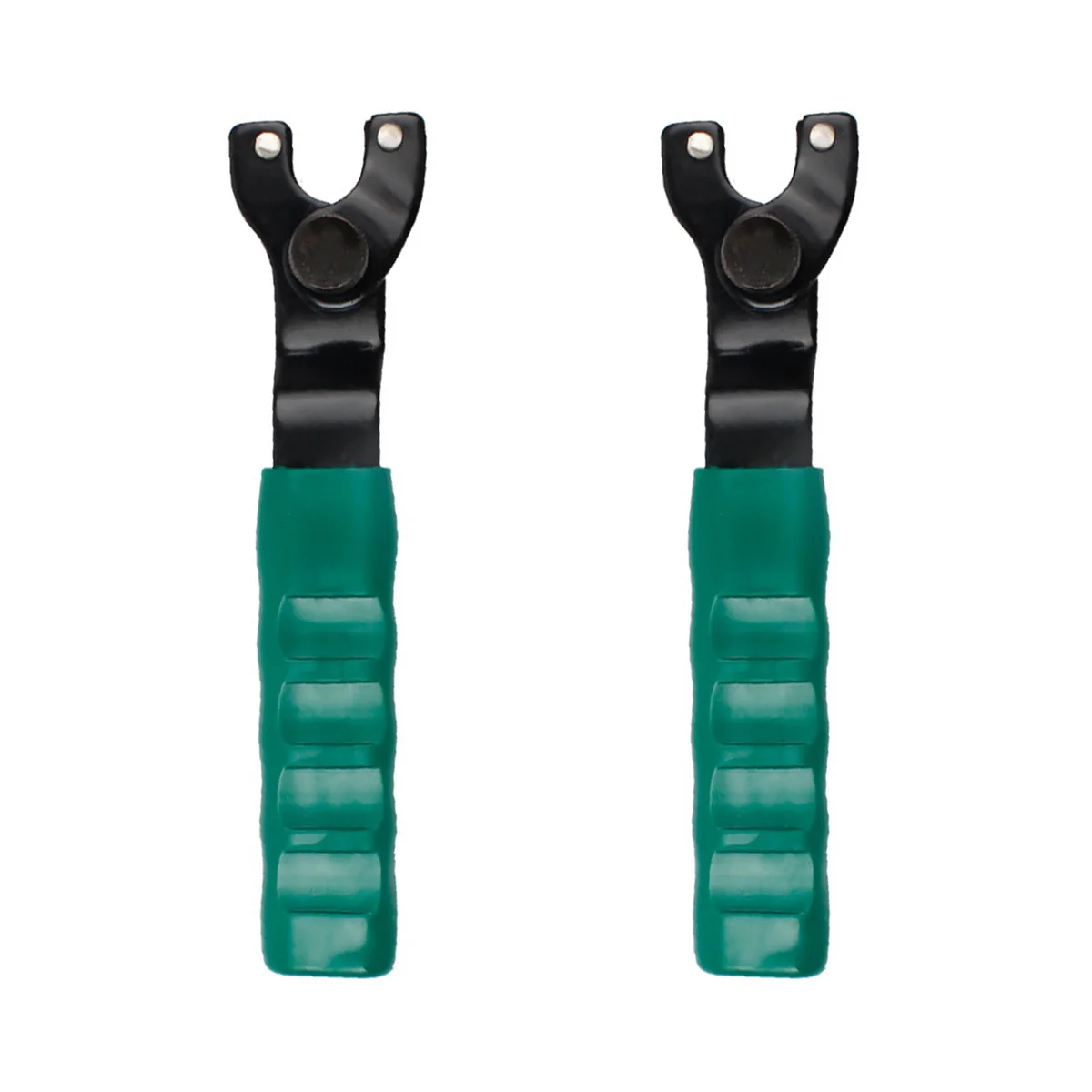 2 Count Angle Grinder Wrench Metal Heavy Steel Lock Nut Pin Rubberized Handle Spanner 
2 Count Angle Grinder Wrench Metal Heavy Steel Lock Nut Pin Rubberized Handle Spanner