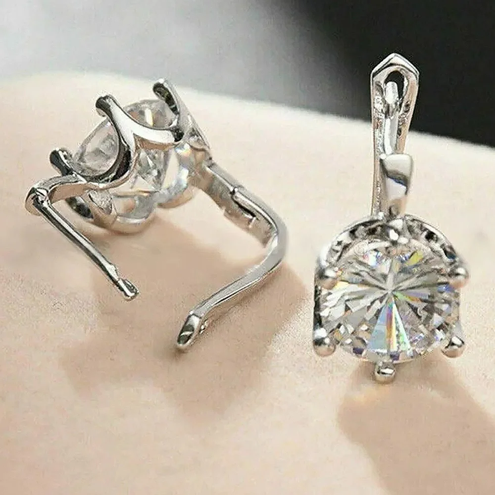 CAOSHI Delicate Hoop Earrings Female Wedding Accessories with Shiny Crystal Zirconia Graceful Jewelry for Engagement Ceremony
CAOSHI Delicate Hoop Earrings Female Wedding Accessories with Shiny Crystal Zirconia Graceful Jewelry for Engagement Ceremony