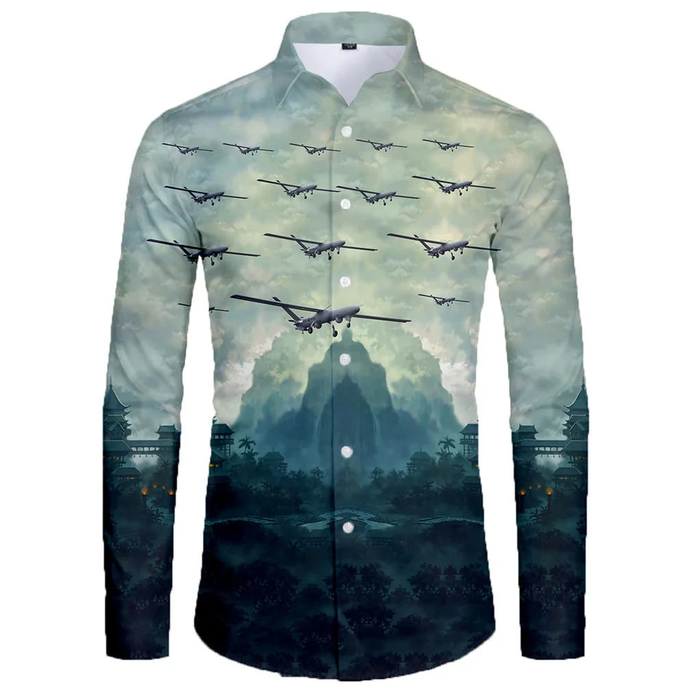 Рубашка мужская с длинным рукавом и цветочным принтом, размеры 5XL
Рубашка мужская с длинным рукавом и цветочным принтом, размеры 5XL