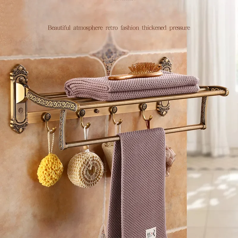 Bathroom Accessories Set Toilet Brush Towel Holder Toilet Paper Holder Bathroom Shelf European Retro Aluminum Hardware Set
Bathroom Accessories Set Toilet Brush Towel Holder Toilet Paper Holder Bathroom Shelf European Retro Aluminum Hardware Set