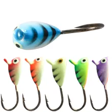 Ice Jig Head Hook 2g 25mm Small Bait Full Water Winter Jigging Lures Tackle Fishing Hooks