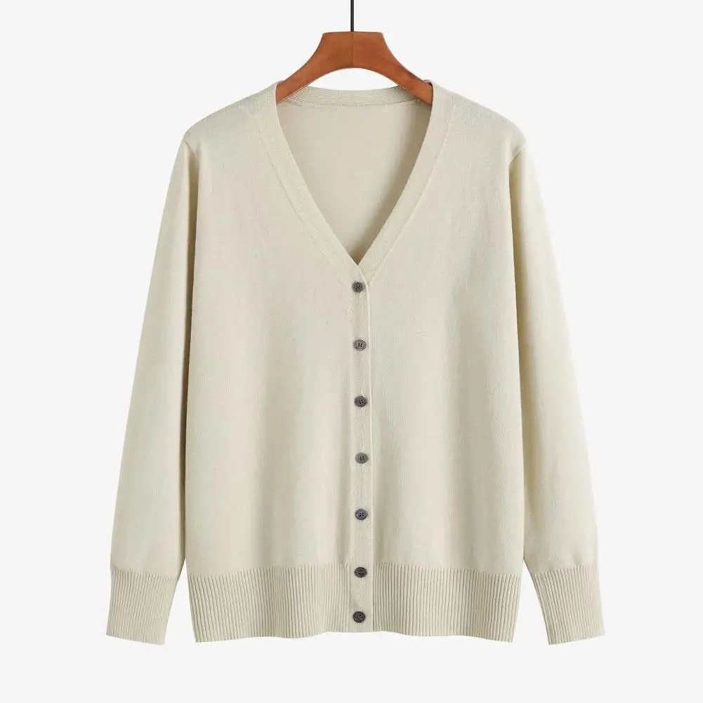 Chic Jacket Long Sleeves Soft Women Sweater Coat Elastic Anti-pilling Fall Coat Autumn
Chic Jacket Long Sleeves Soft Women Sweater Coat Elastic Anti-pilling Fall Coat Autumn