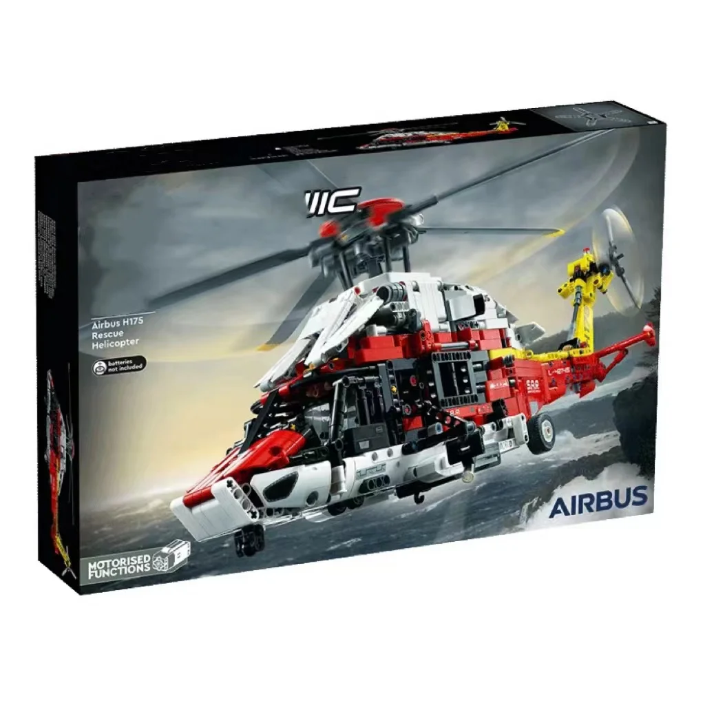 

Конструктор-вертолет спасательный, 42145 блоков, 2001 деталей